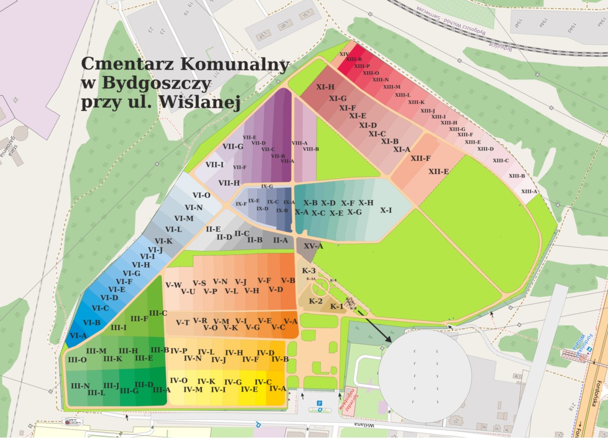 Obraz przedstawiający Cmentarz Wiślana