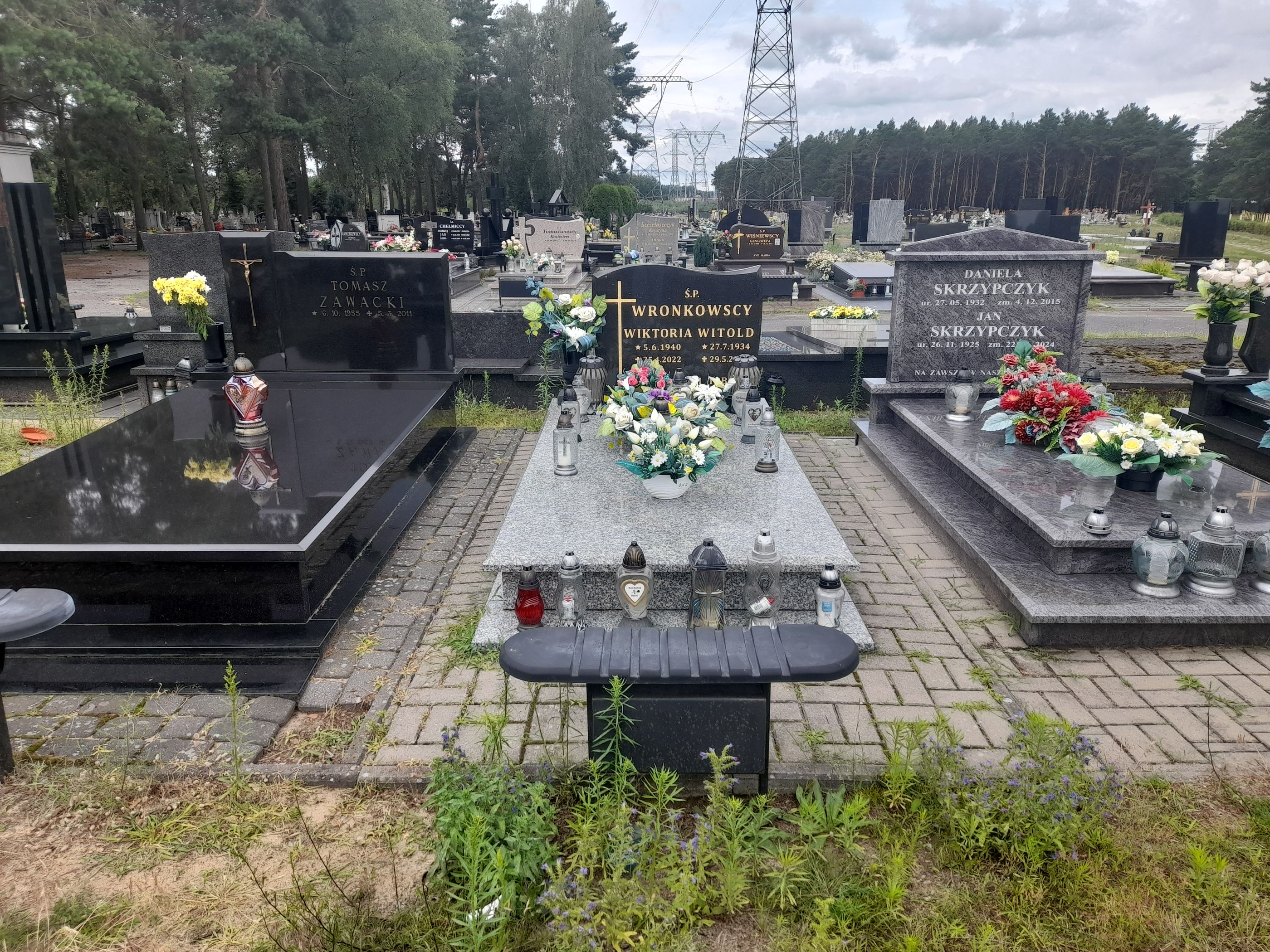 Grób Witold Wronkowski