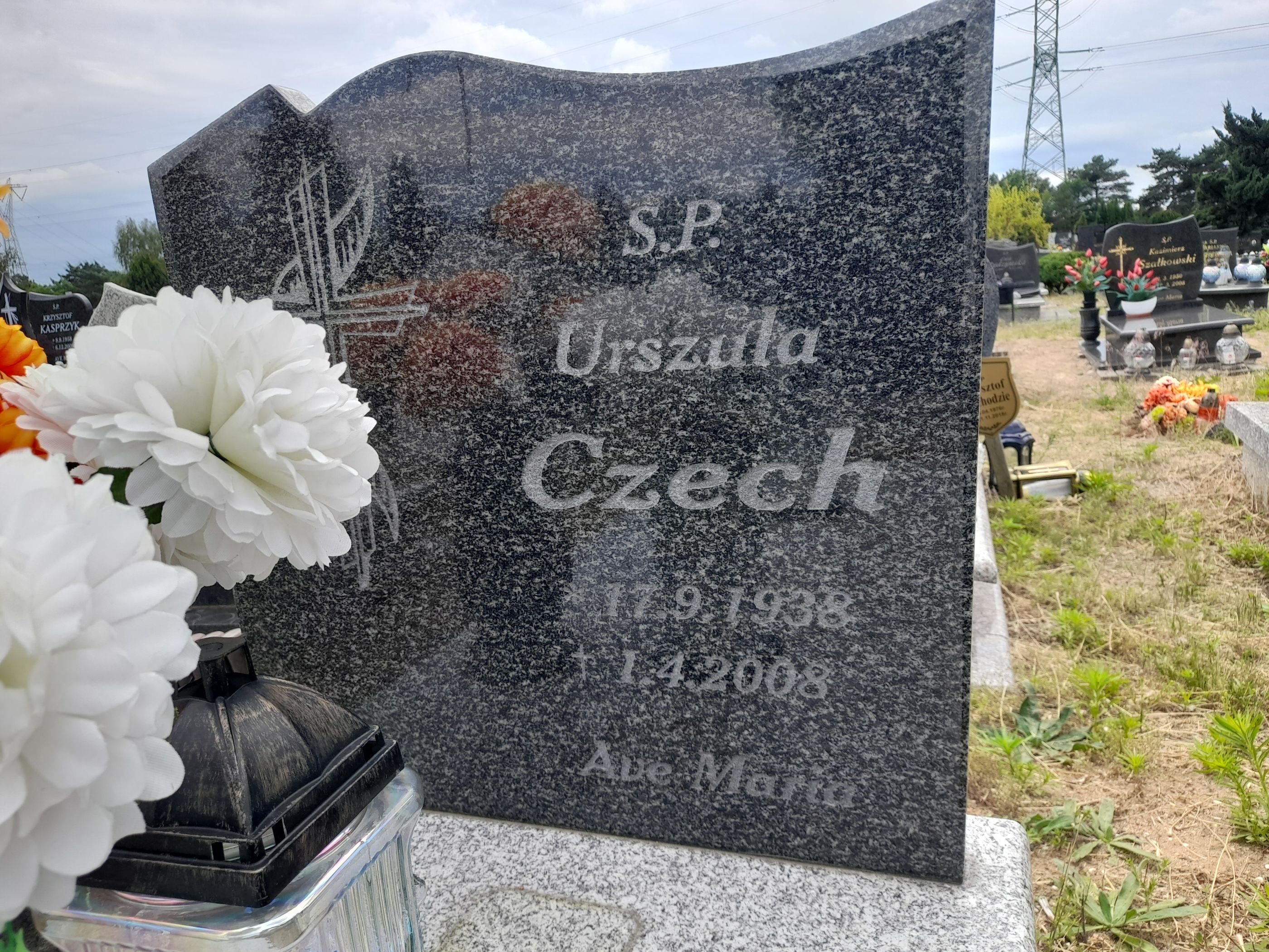 Grób Urszula Czech