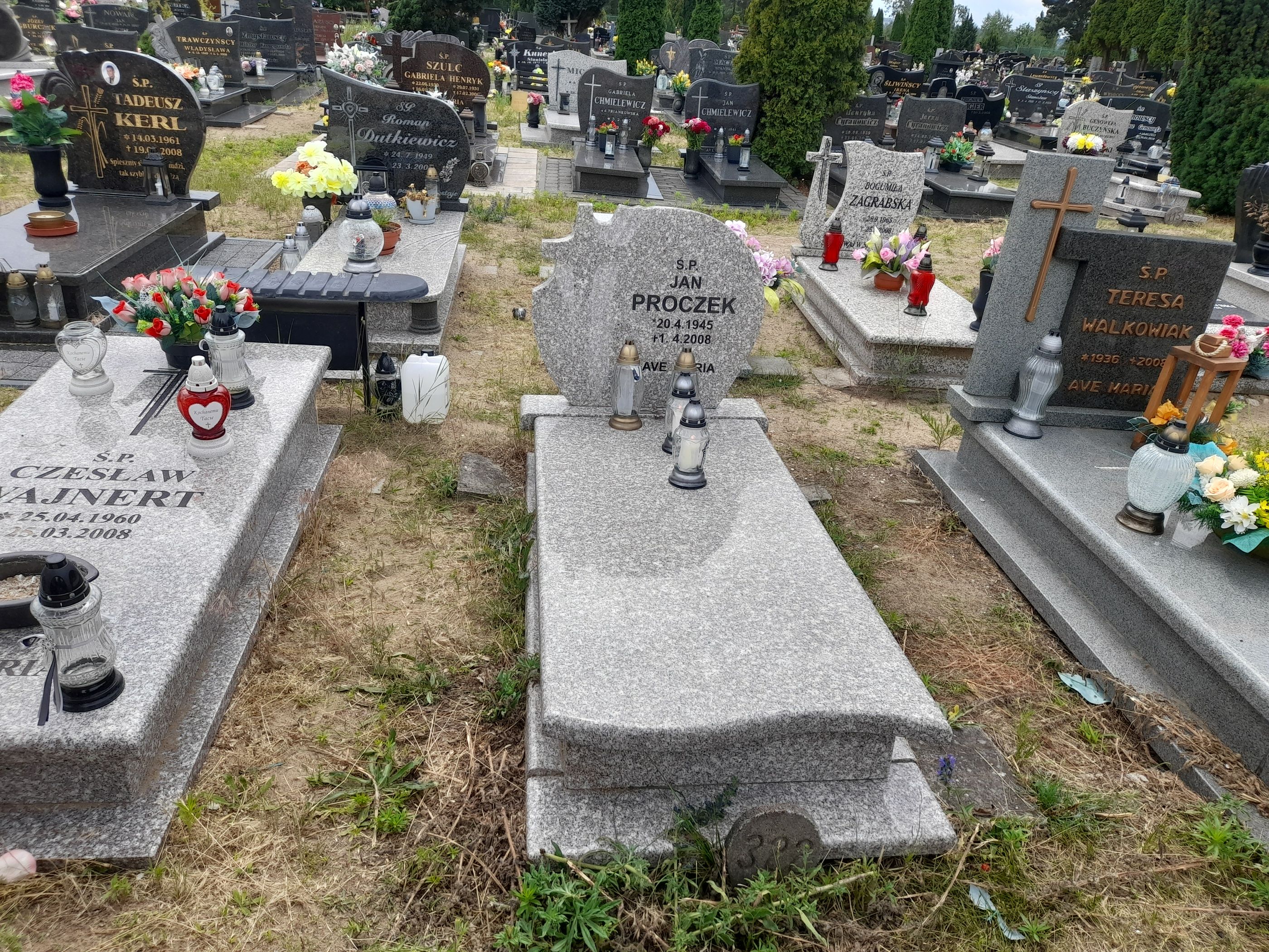 Grób Jan Proczek