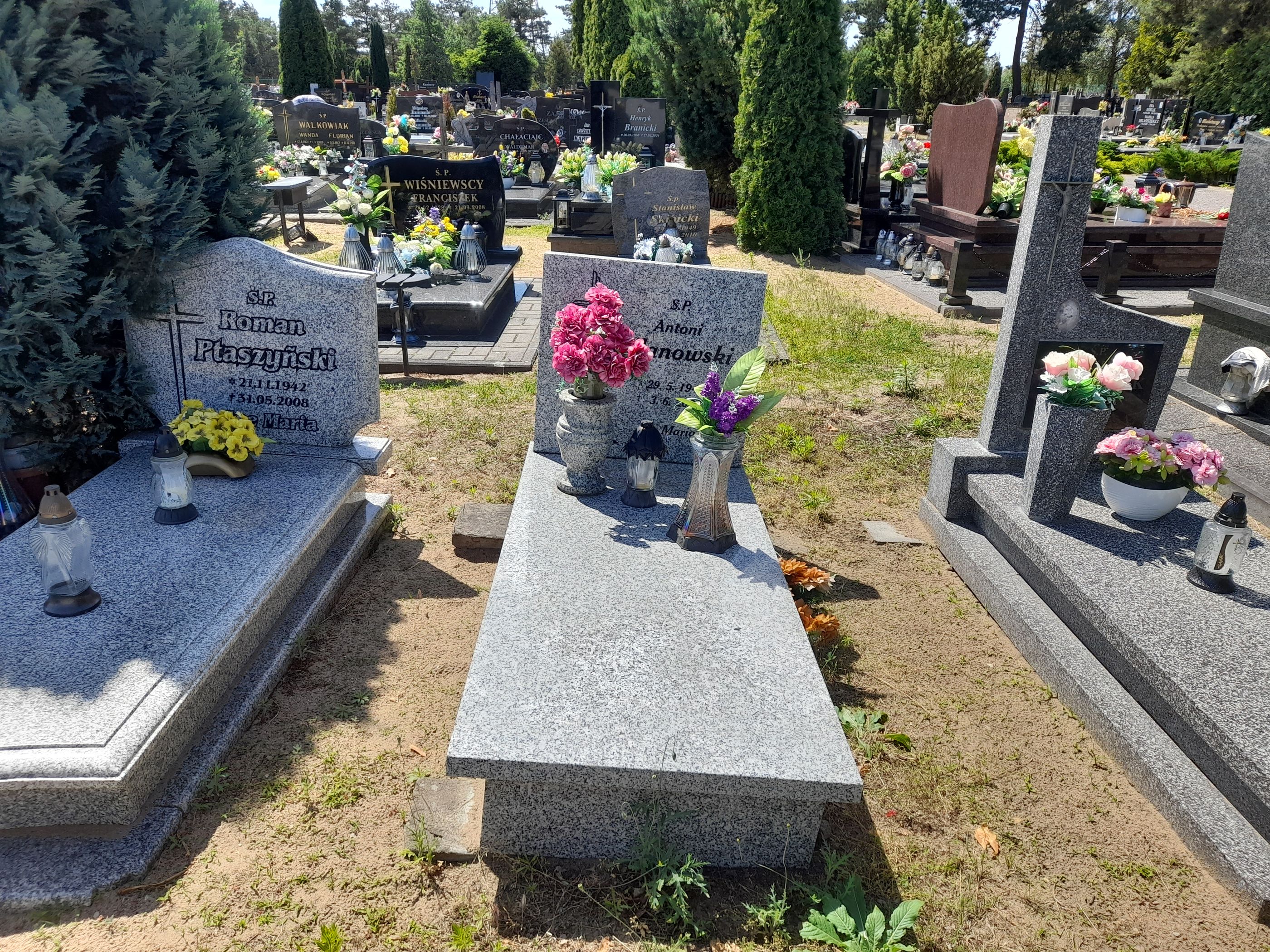 Grób Antoni Filanowski