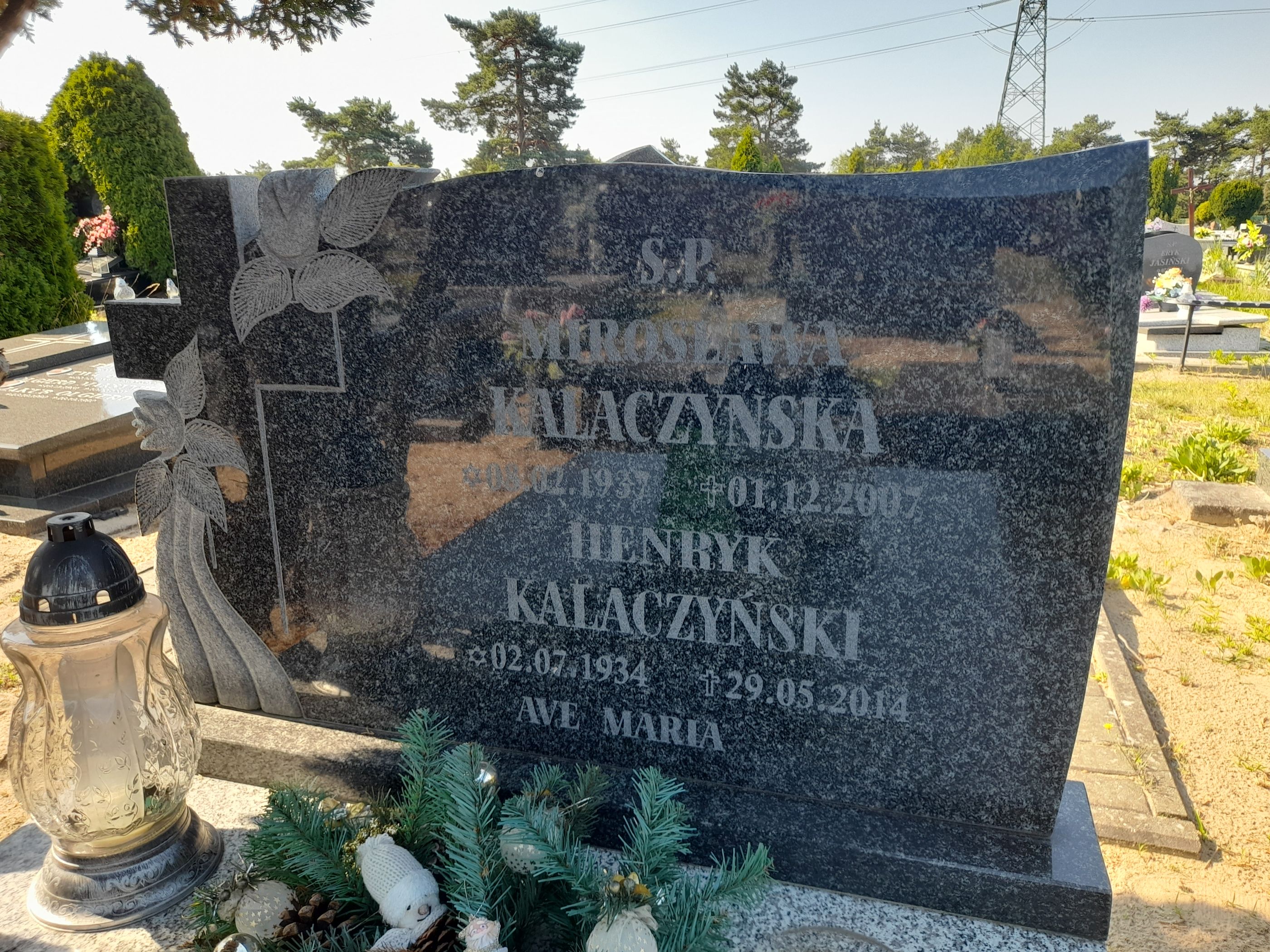 Grób Henryk Kalaczyński