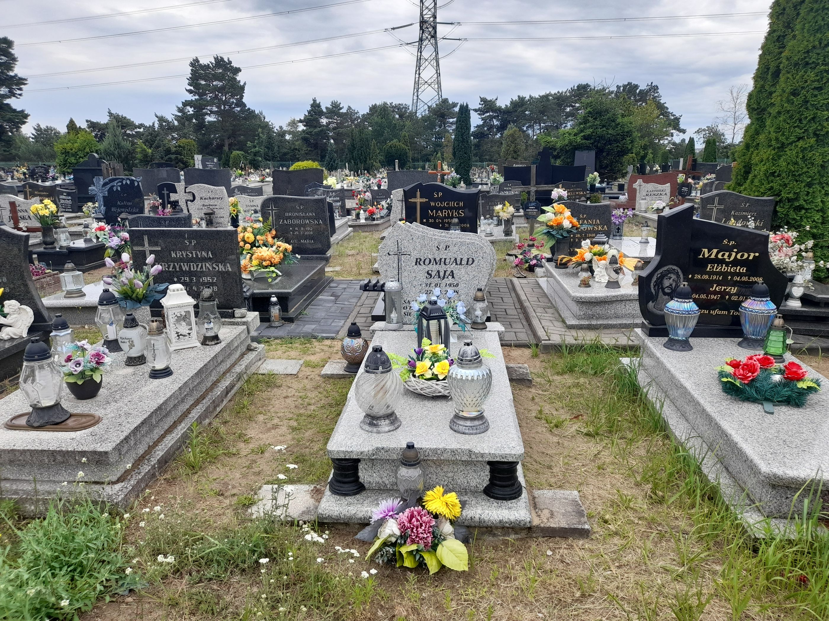 Grób Romuald Saja
