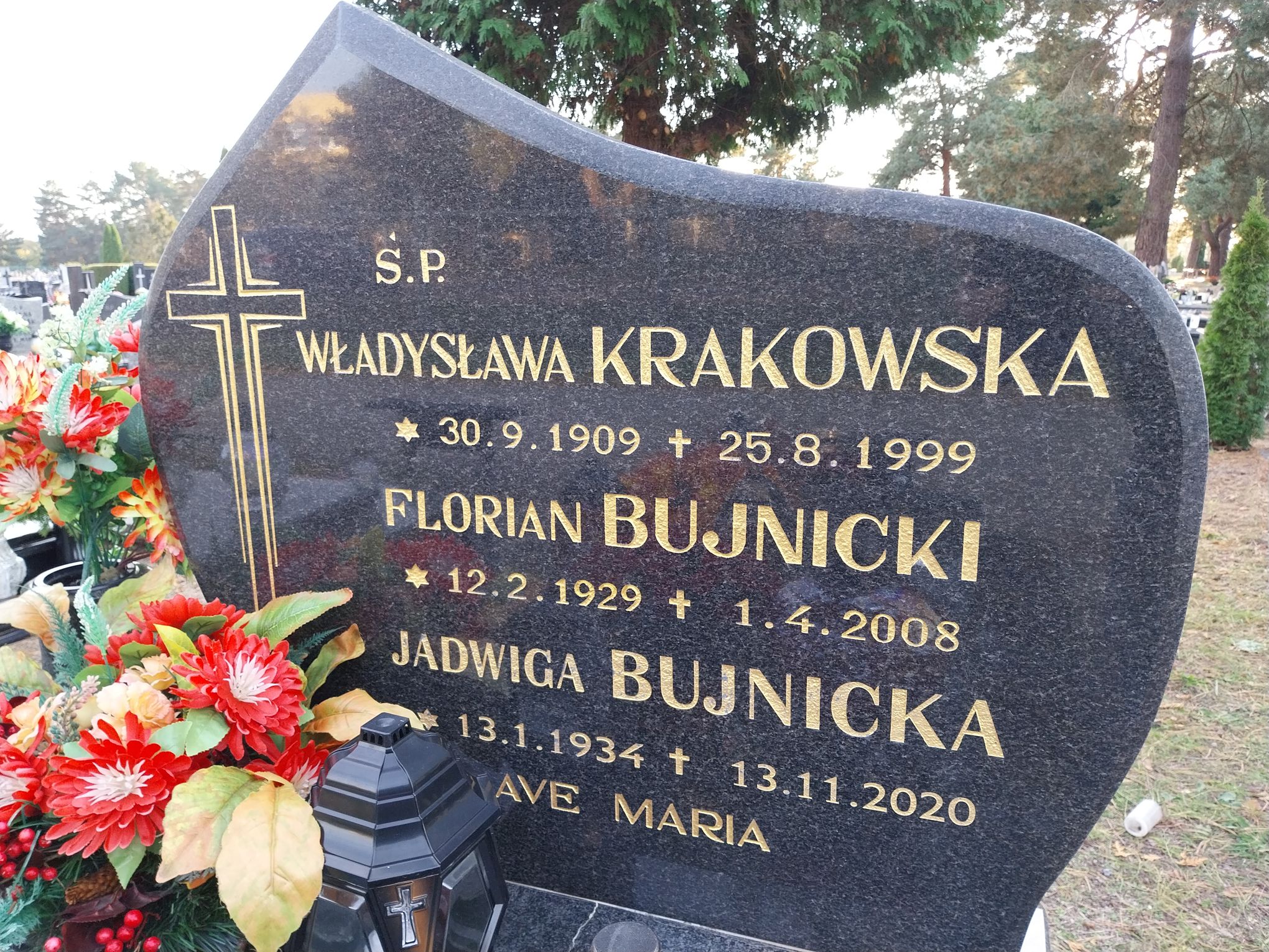 Grób Florian Bujnicki