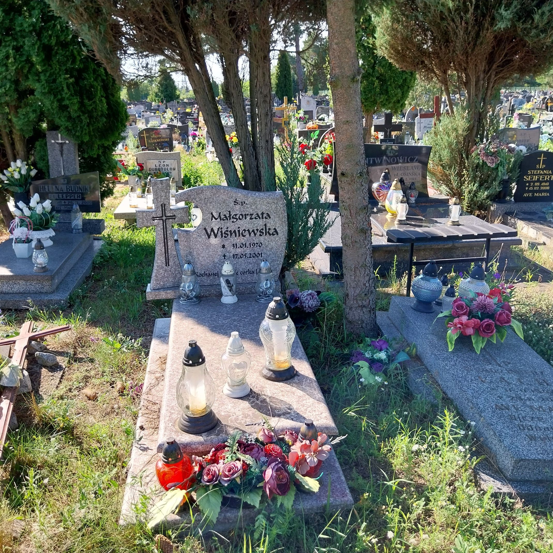 Grób Małgorzata Wiśniewska