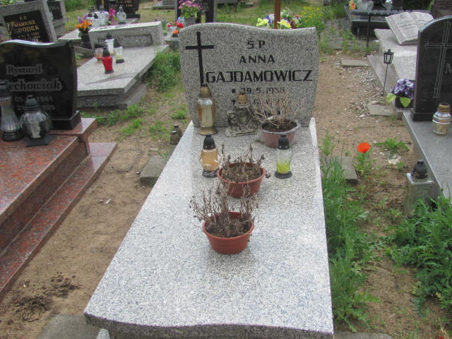 Grób Anna Gajdamowicz