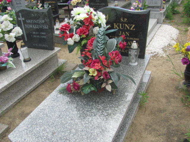 Grób Wiesława Kunz