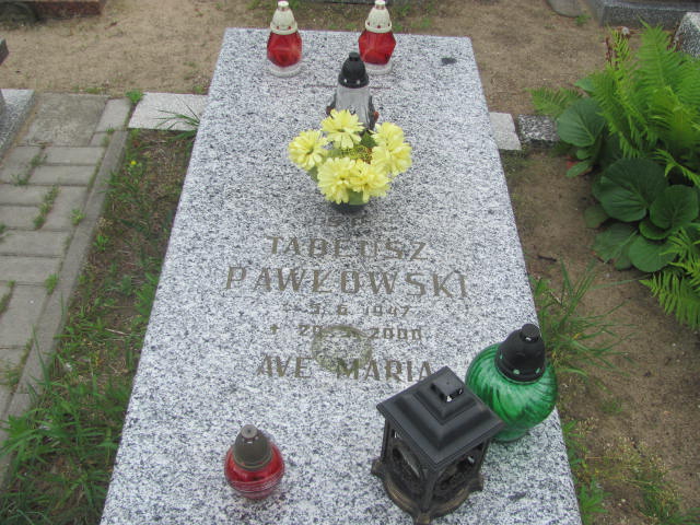 Grób Tadeusz Pawłowski
