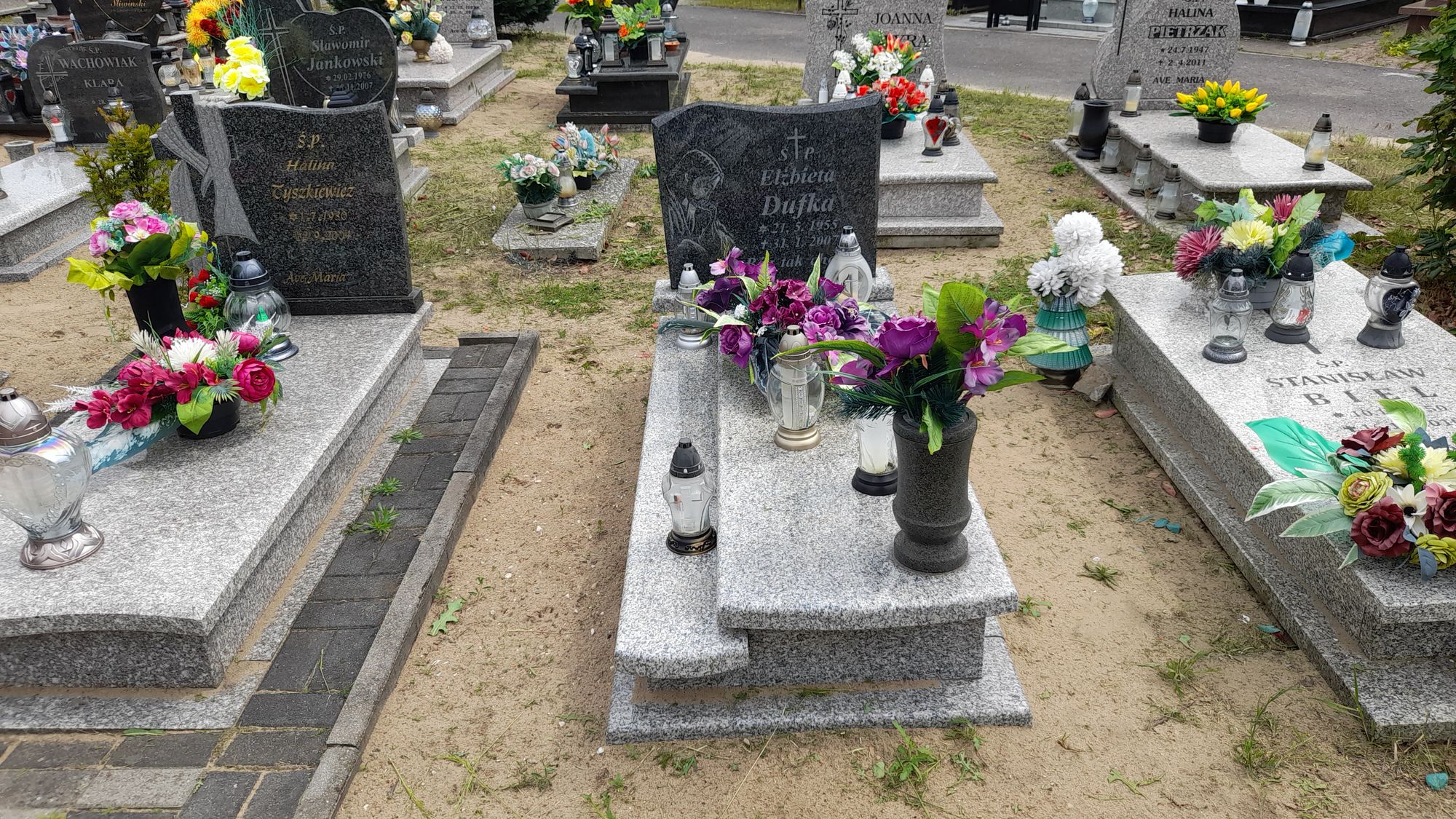 Grób Elżbieta Dufka