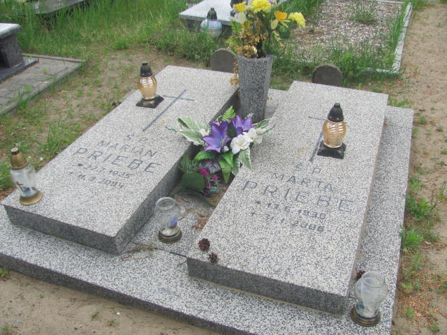 Grób Marta Priebe
