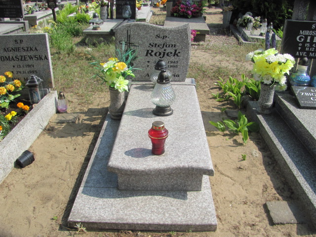 Grób Stefan Rojek
