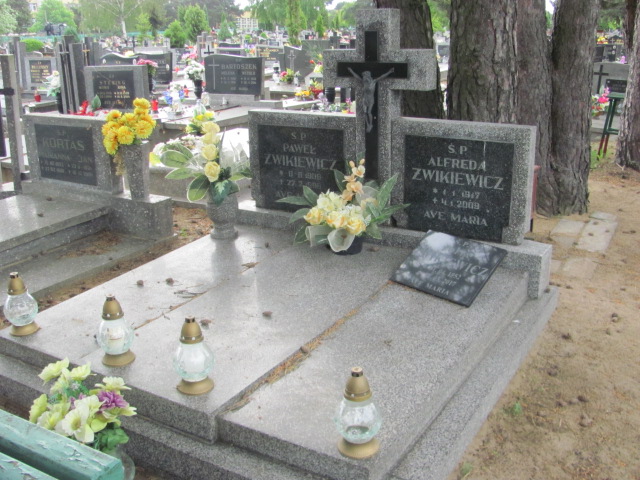 Grób Zofia Żwikiewicz
