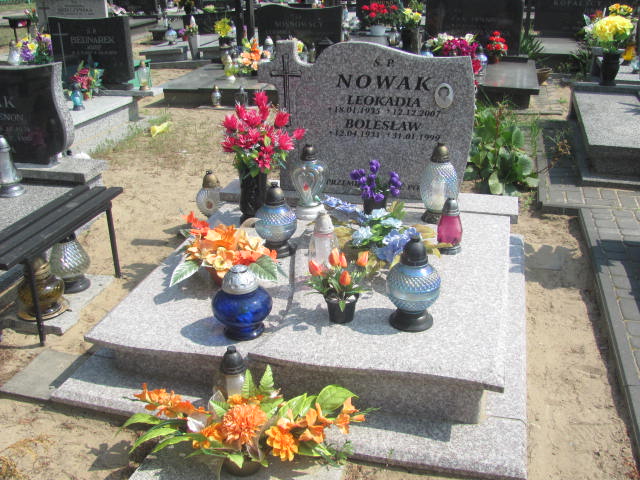Grób Bolesław Nowak
