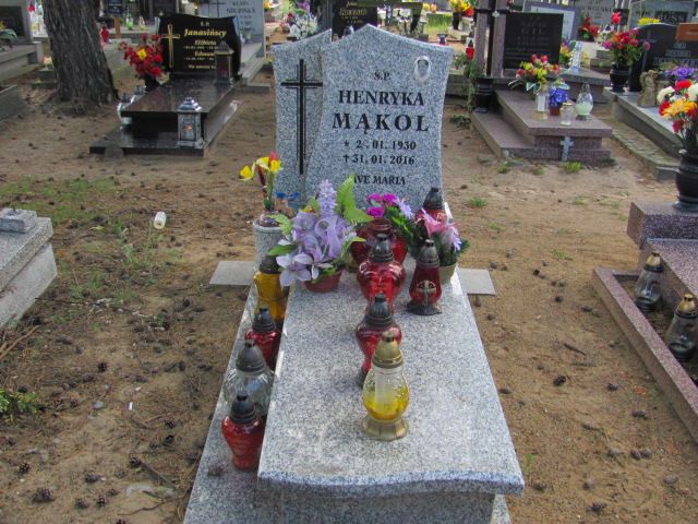 Grób Henryka Mąkol