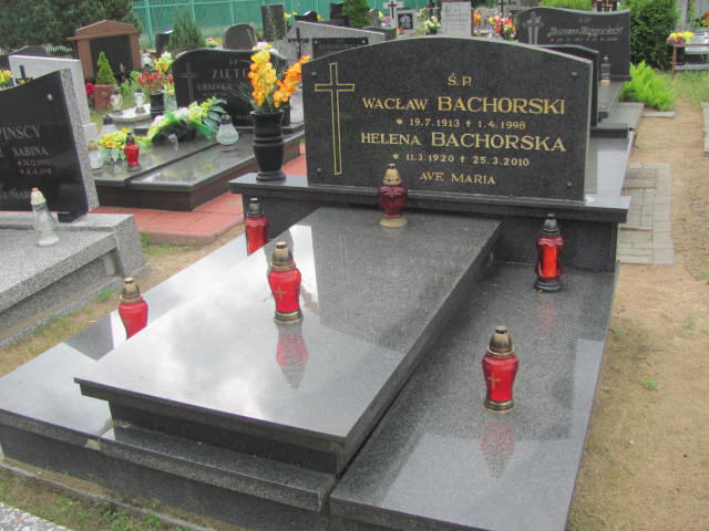 Grób Wacław Bachorski