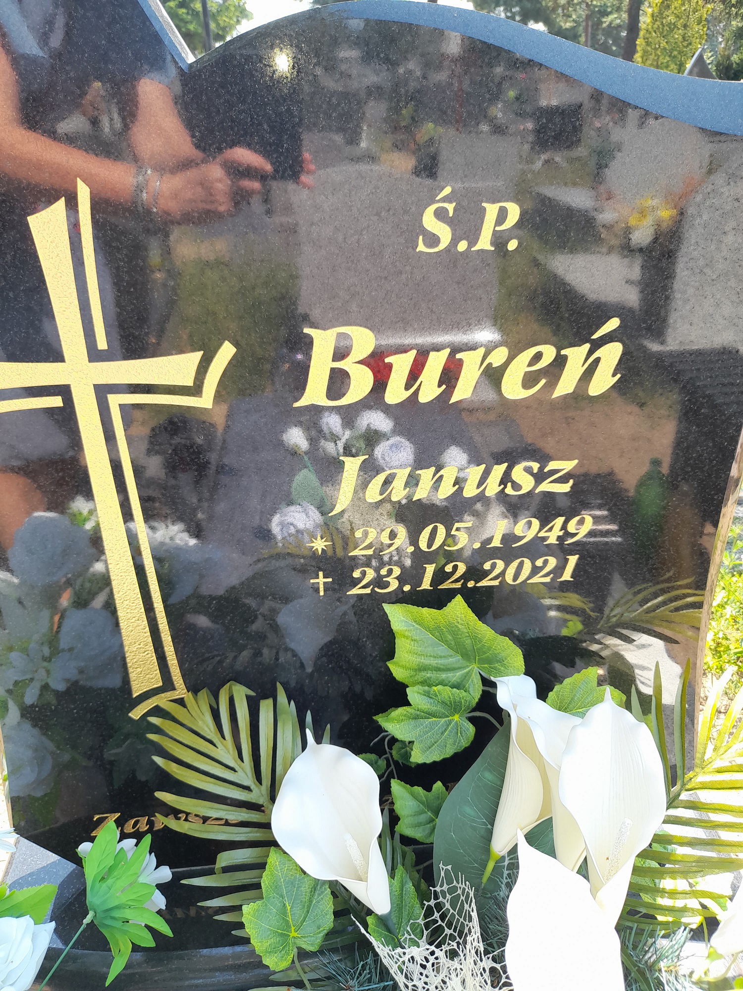 Grób Janusz Bureń