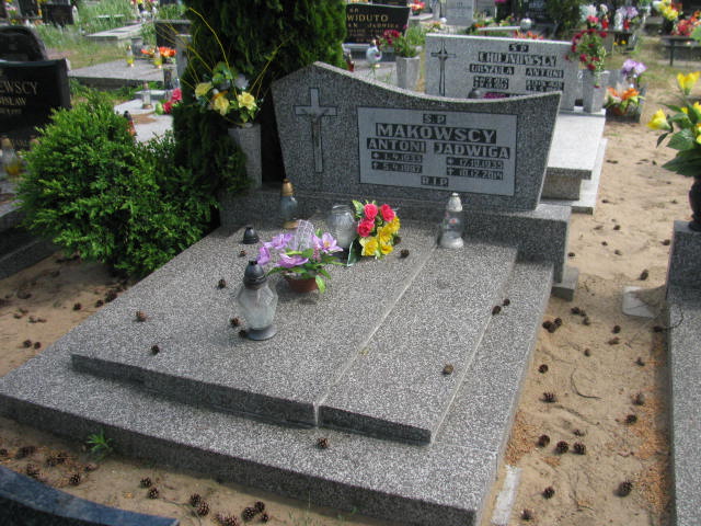 Grób Antoni Makowski
