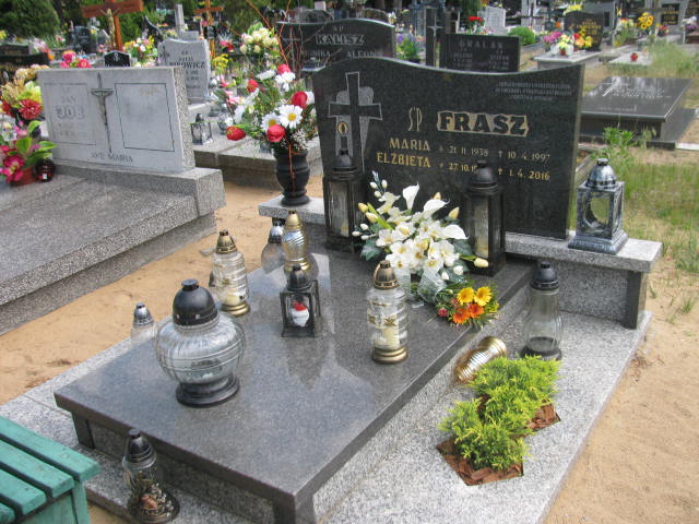 Grób Elżbieta Frasz