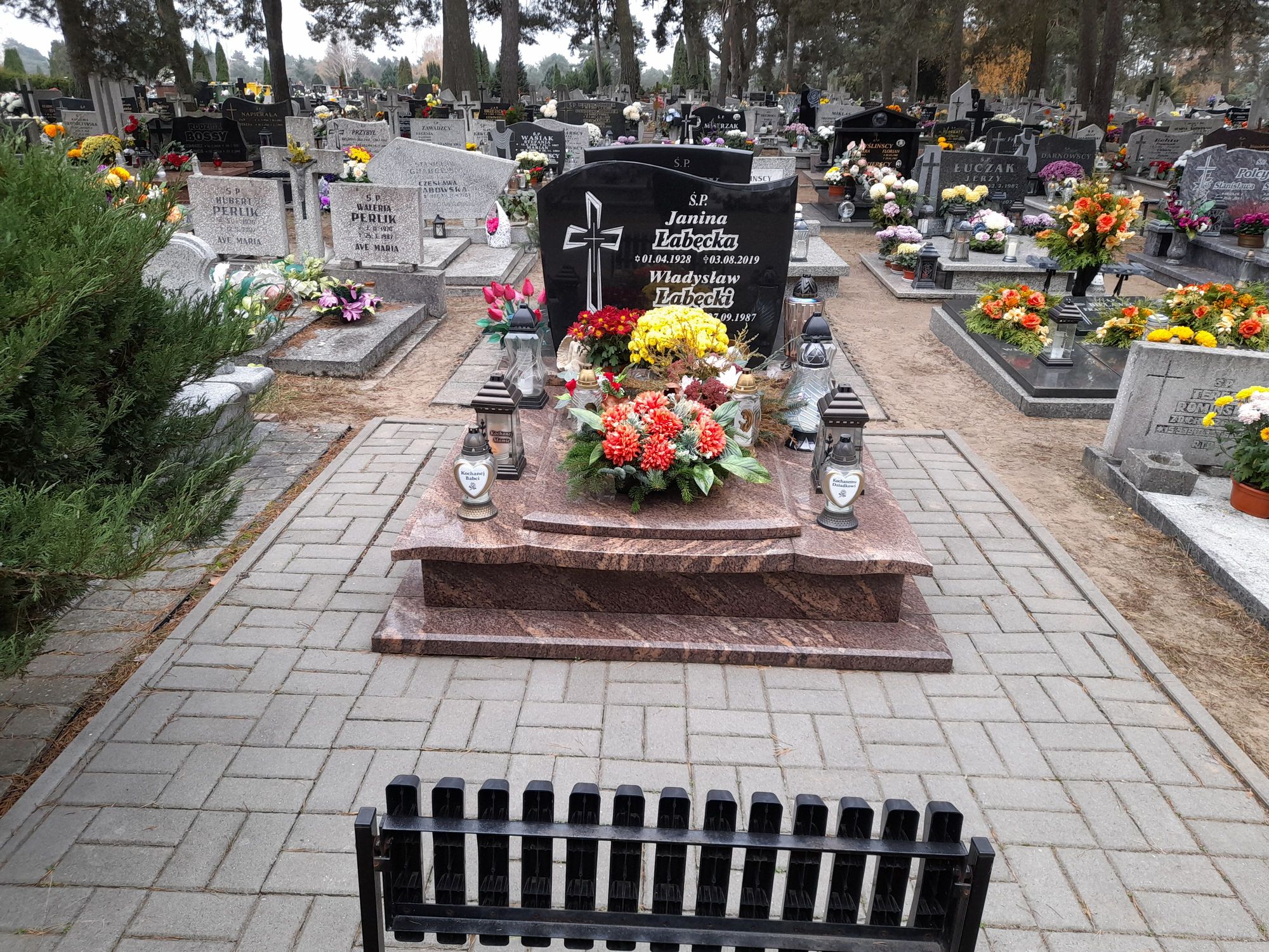 Grób Janina Łabęcka