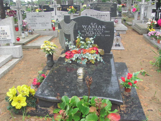 Grób Stefania Wasiak