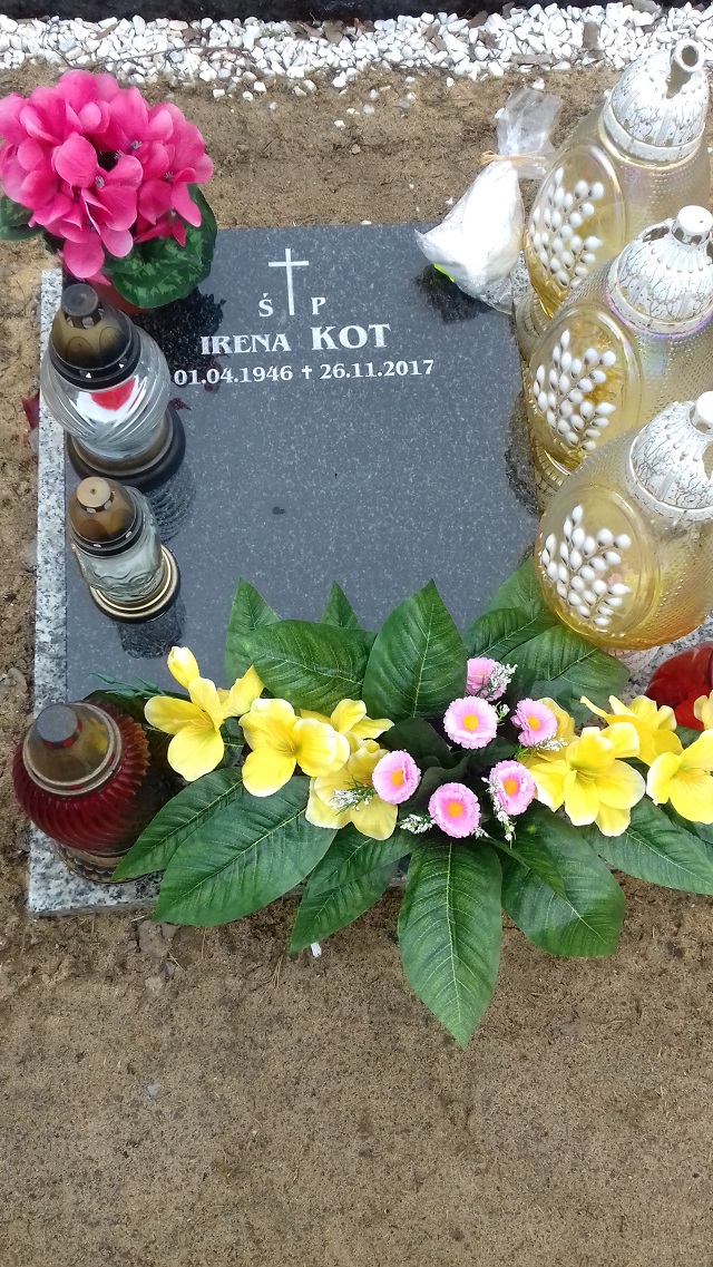 Grób Irena Kot
