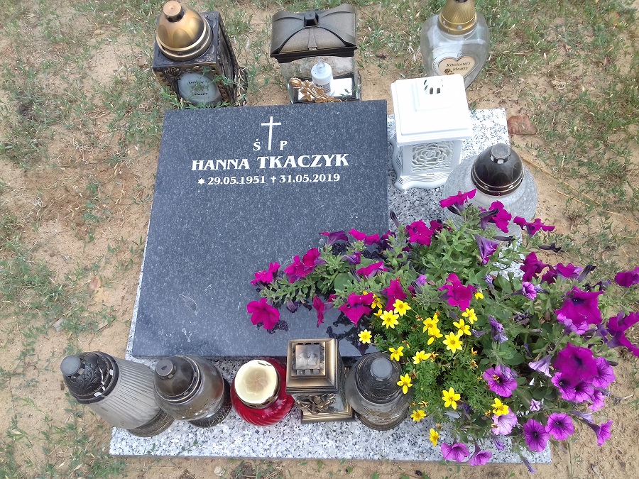 Grób Hanna  Tkaczyk 