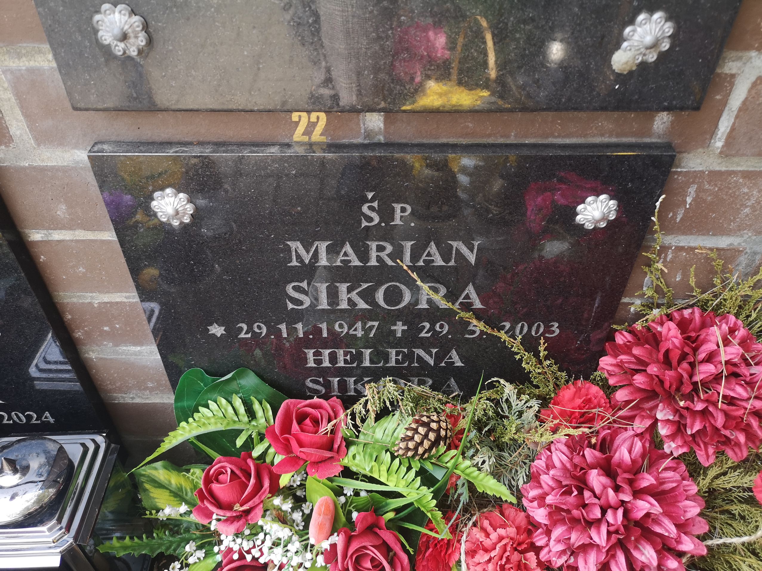 Grób Marian Sikora