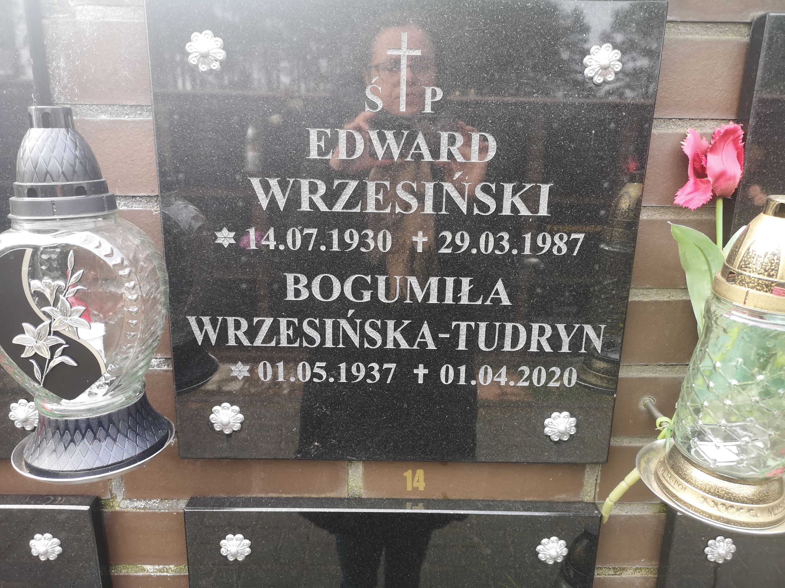 Grób BOGUMIŁA WRZESIŃSKA-TUDRYN