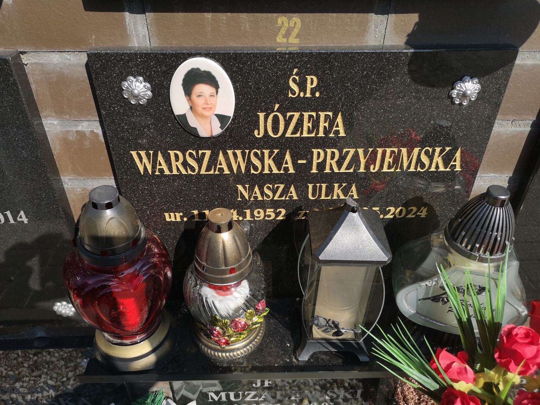 Grób Józefa Warszawska-Przyjemska