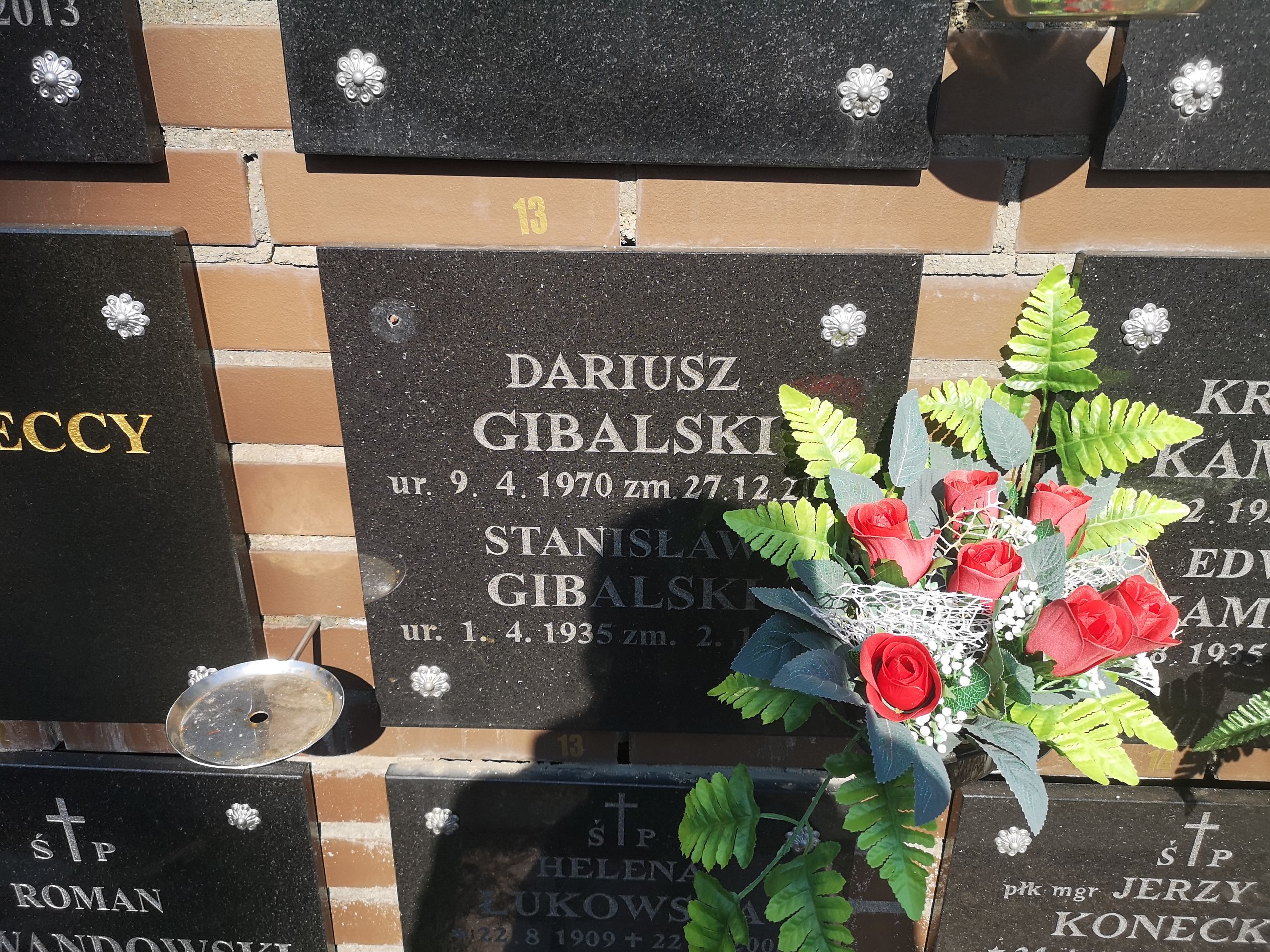 Grób Stanisław Gibalski