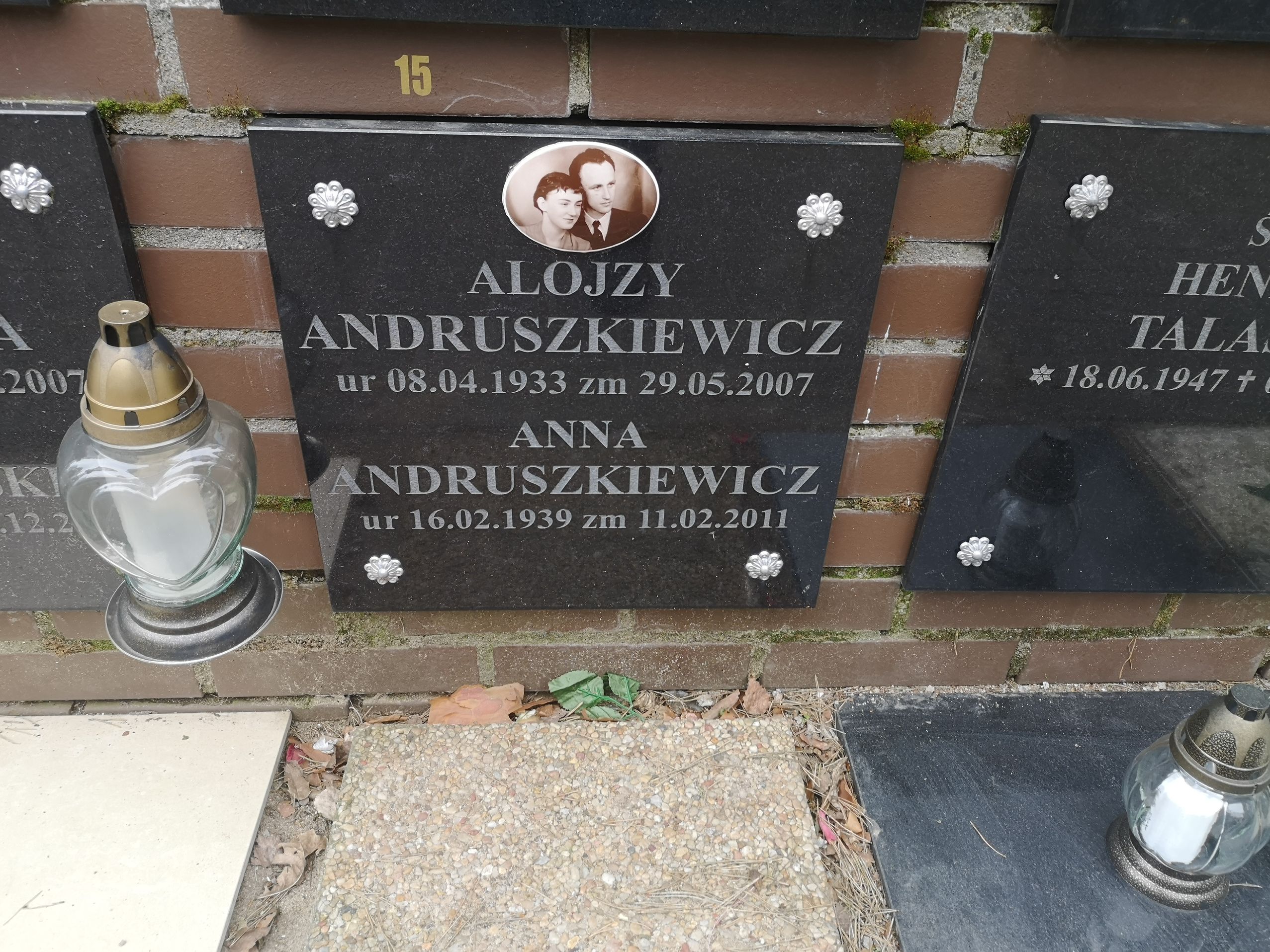 Grób Alojzy Andruszkiewicz