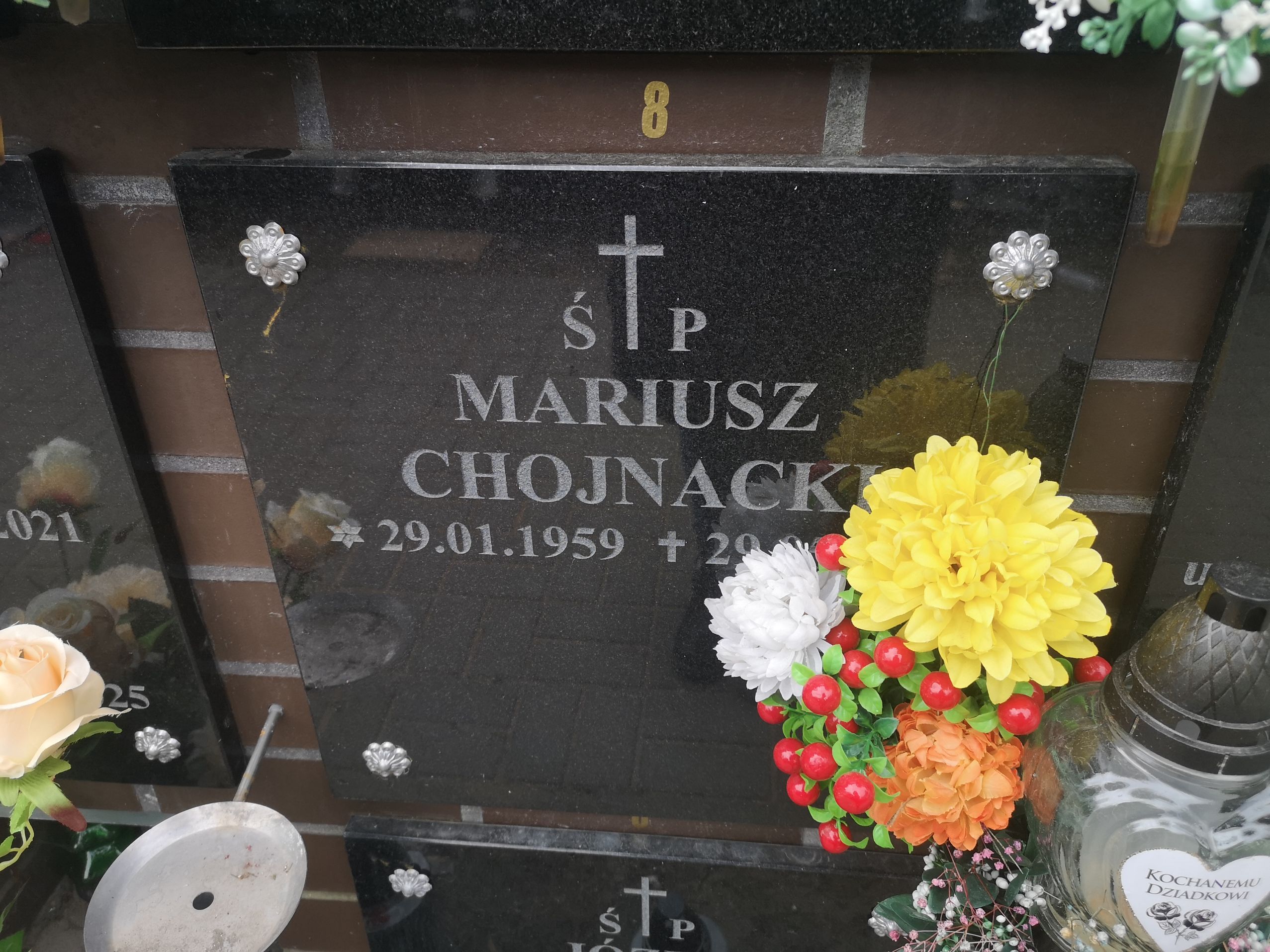 Grób Mariusz Chojnacki