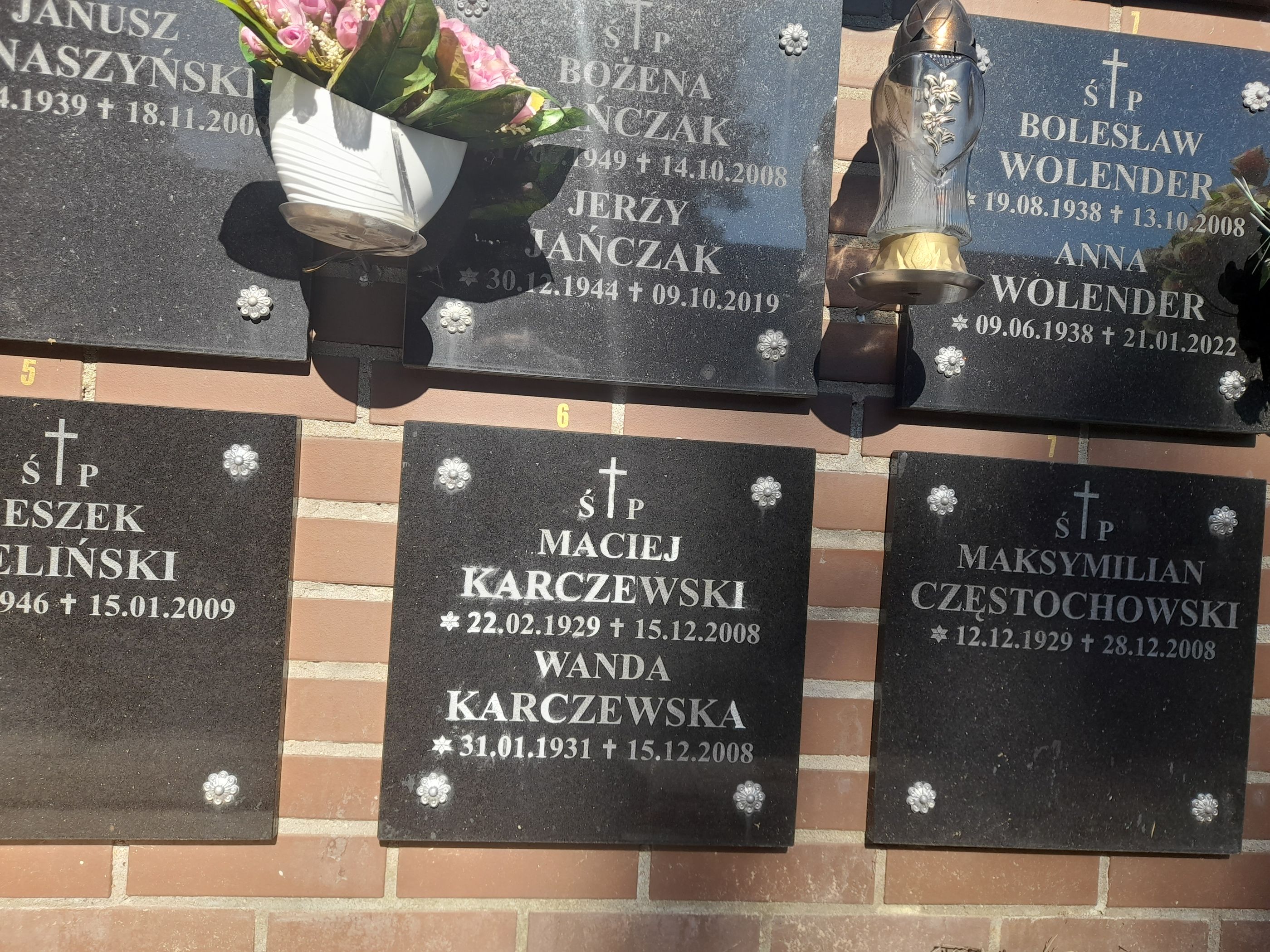 Grób Wanda Karczewska