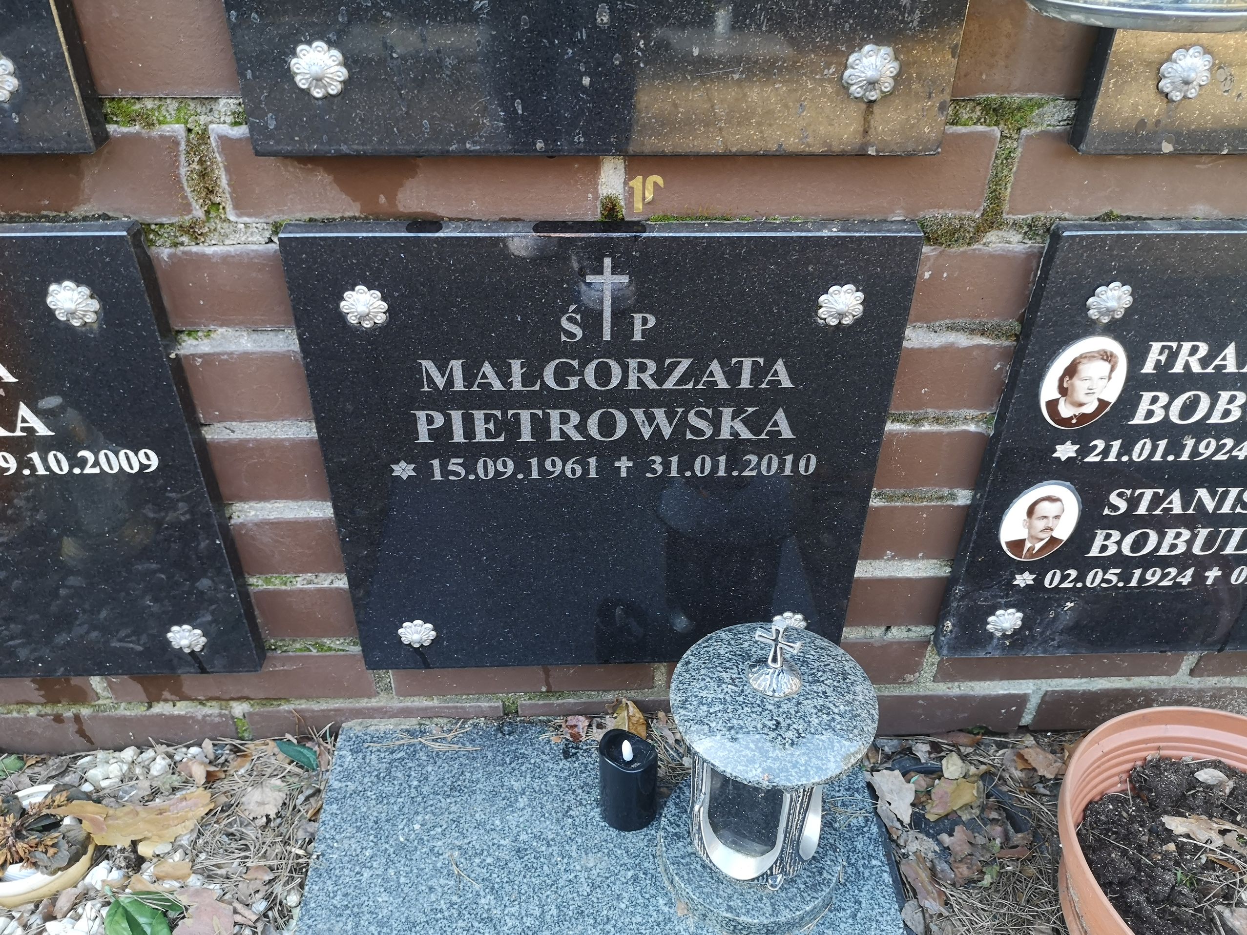 Grób Małgorzata Pietrowska