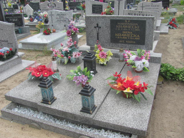 Grób Irena Krawiecka