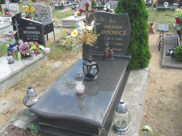 Grób Zbigniew Janowicz