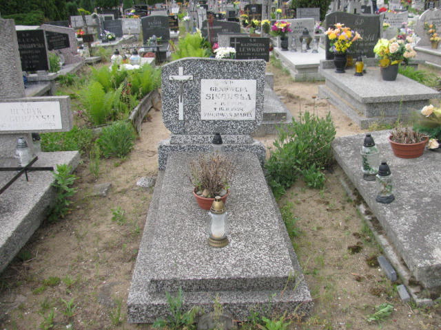 Grób Genowefa Sikorska