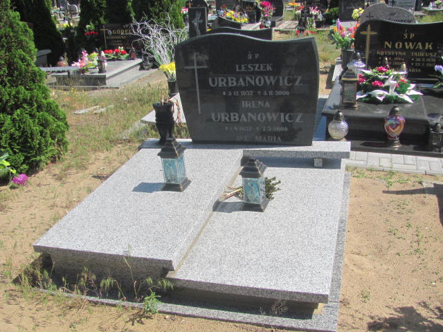 Grób Irena Urbanowicz
