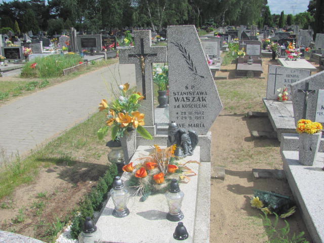 Grób Stanisława Waszak
