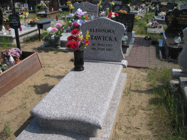Grób Eleonora Stawicka