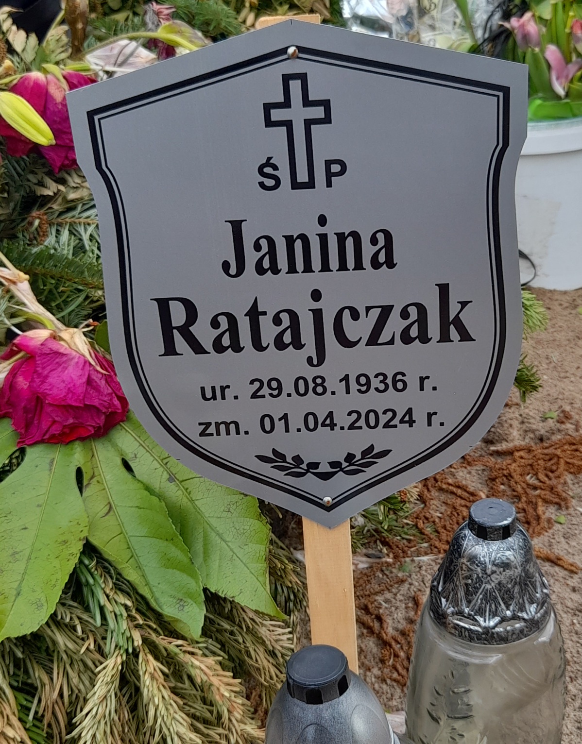 Grób Janina Ratajczak