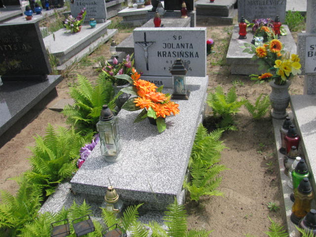 Grób Jolanta Krasińska