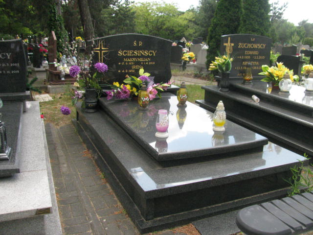 Grób Maksymilian Ściesiński