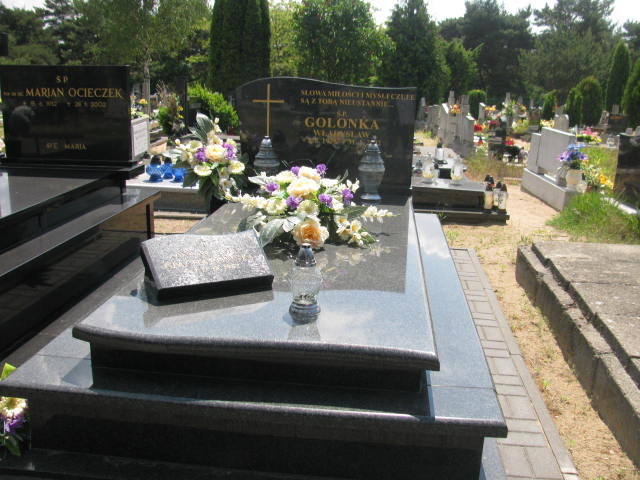 Grób Władysław Golonka
