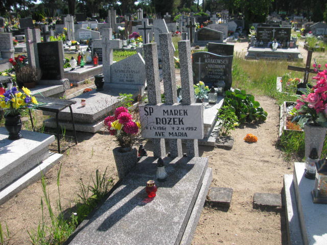 Grób Marek Rożek
