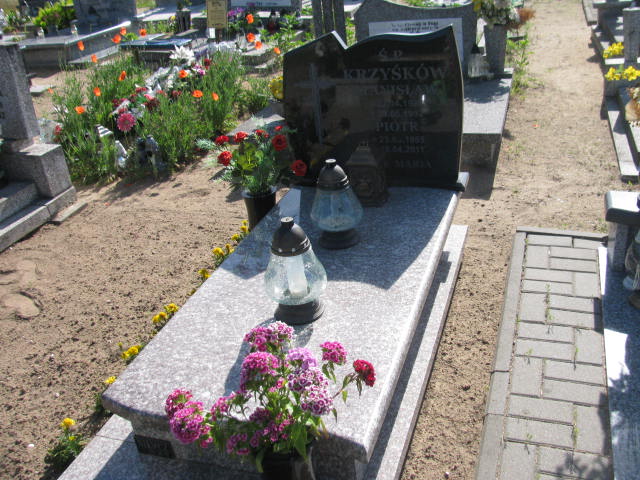 Grób Stanisław Krzyśków
