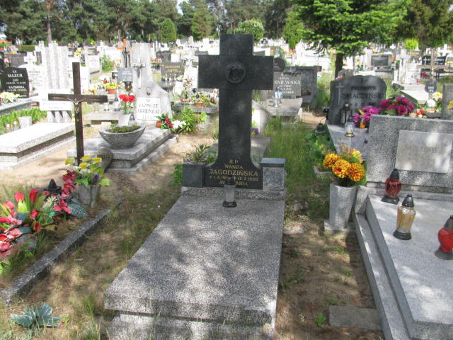 Grób Wanda Jagodzińska