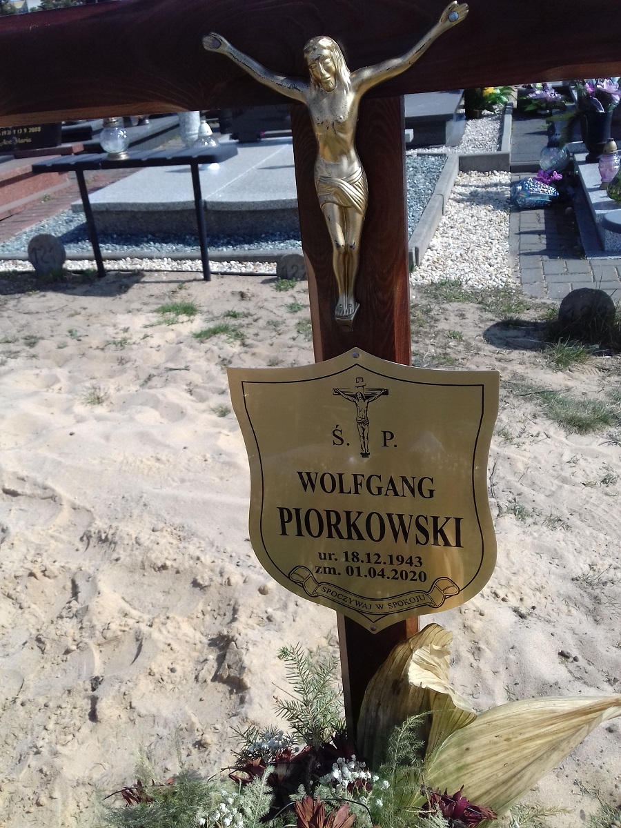 Grób WOLFGANG PIORKOWSKI