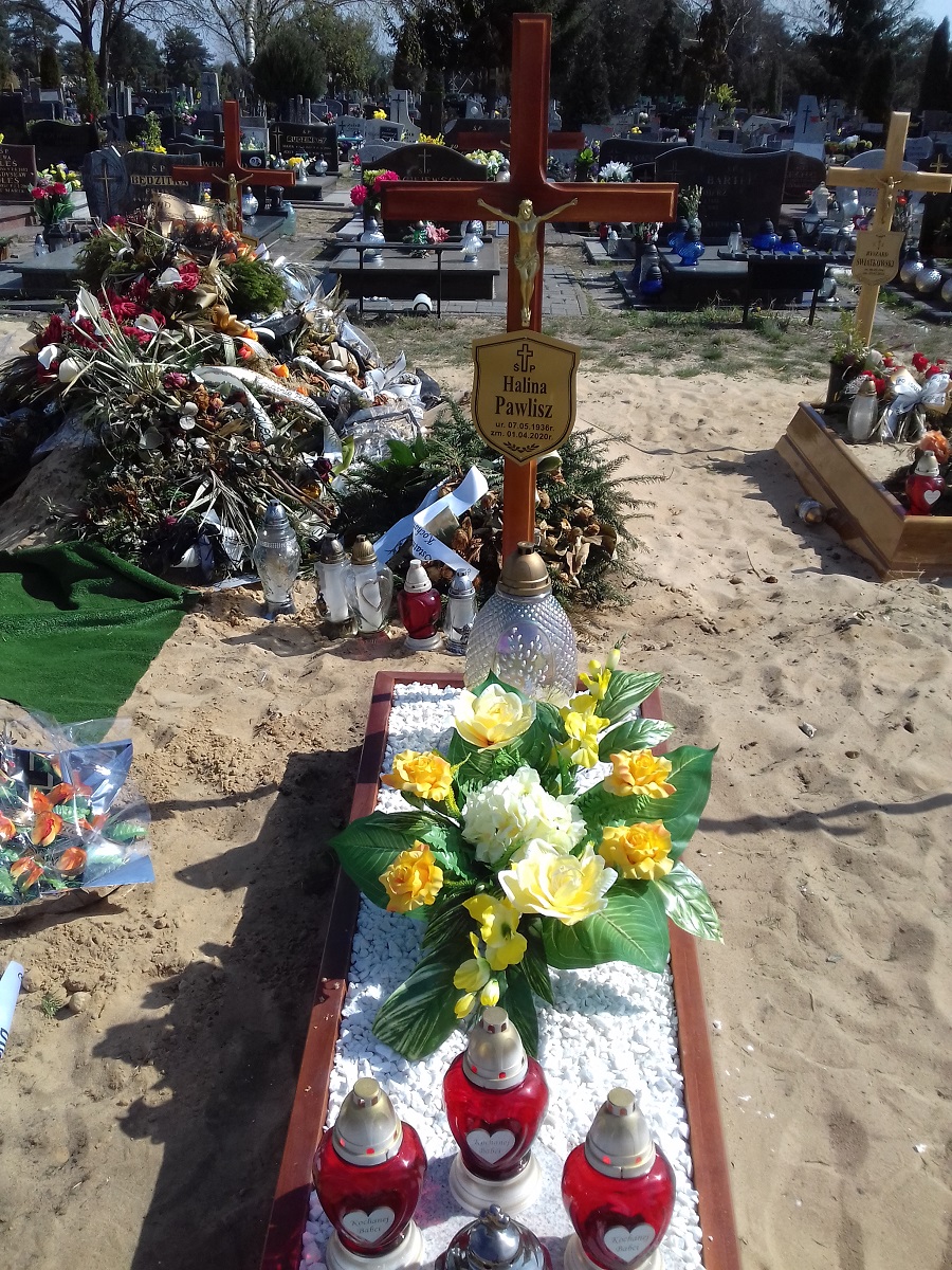 Grób HALINA PAWLISZ