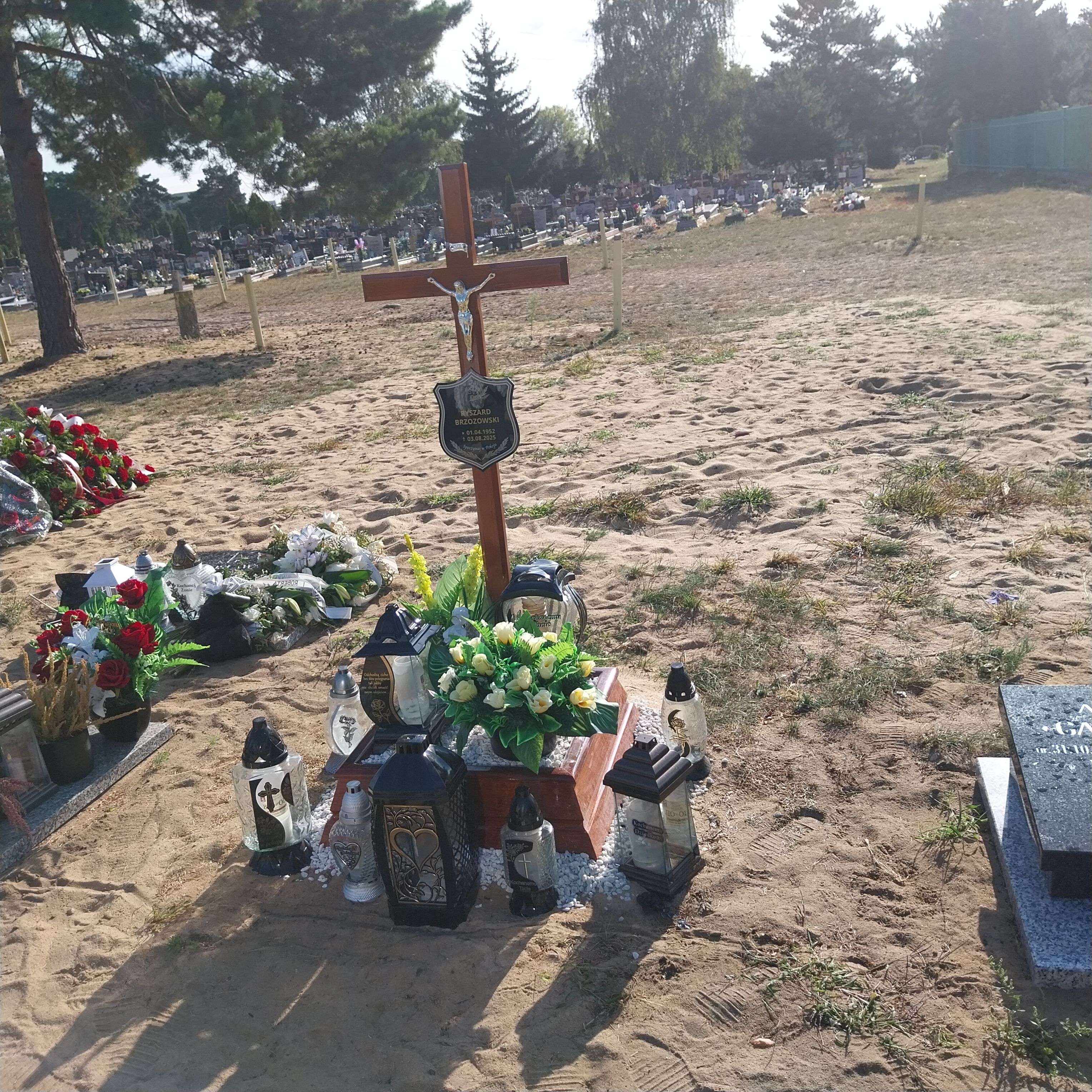 Grób Ryszard Brzozowski